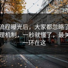 幕后流程曝光后，大家都忽略了合同的心理机制，一秒就懂了，最关键的一环在这